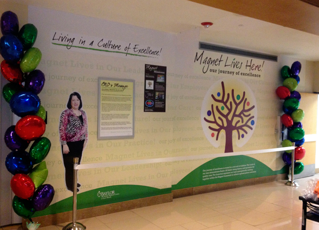 Baylor-All-Saints-Medical-Center-Magnet-Lives-Here-Wall